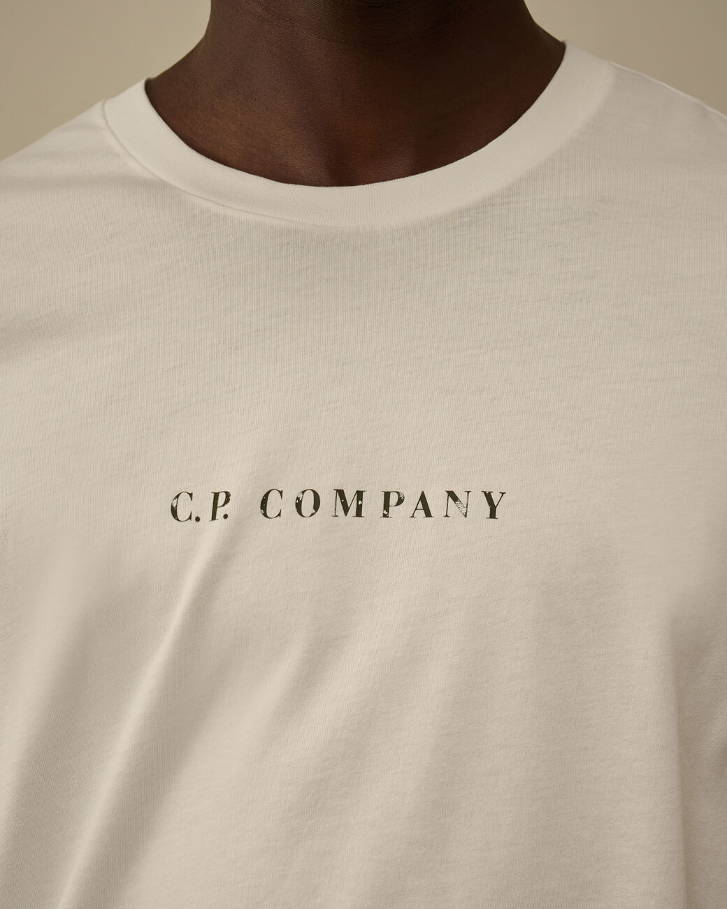 C.P. COMPANY - Jersey Short Sleeve Logo T-Shirt