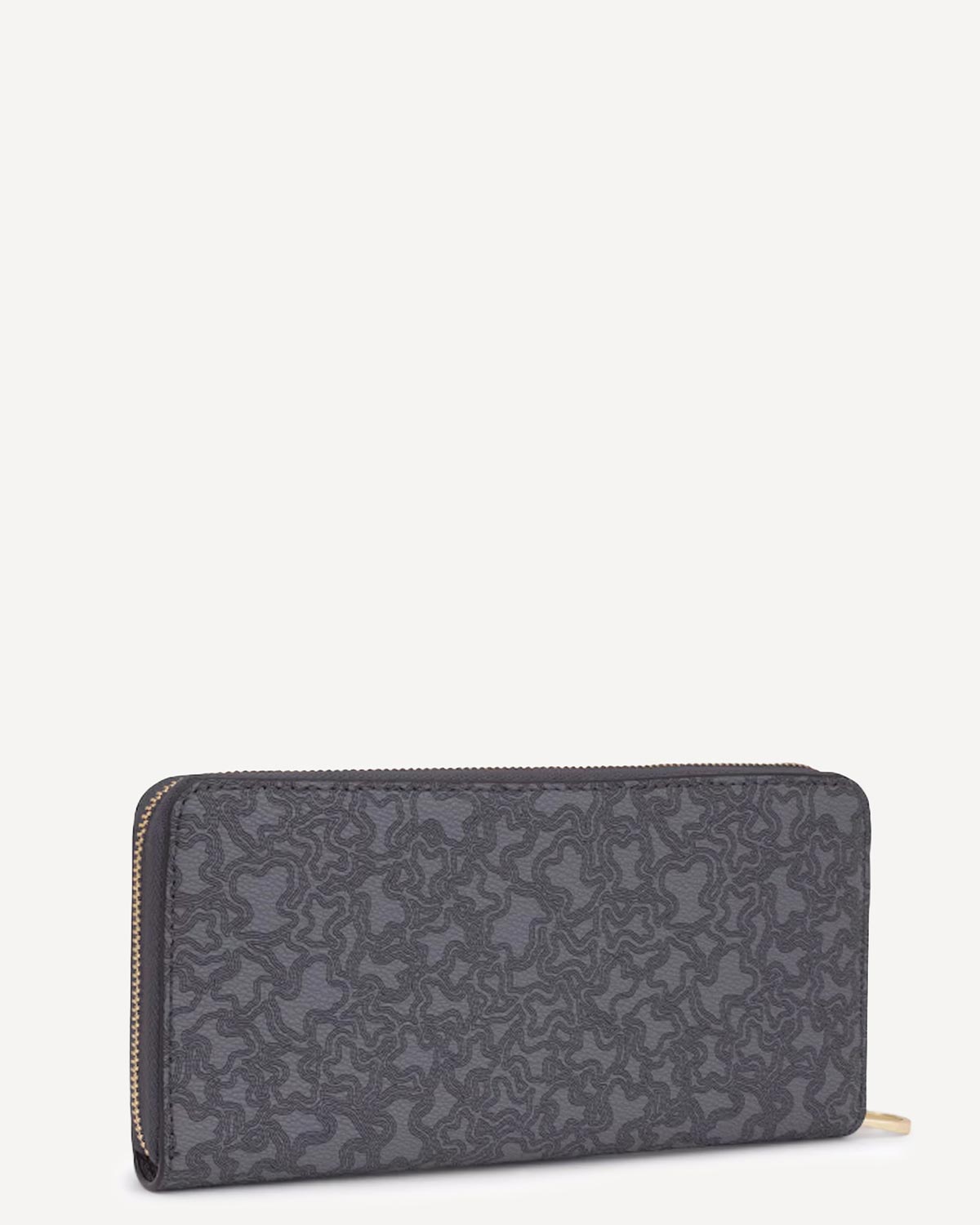 TOUS - Tous Billetera M. Kaos Mini Lines Gris Oscuro