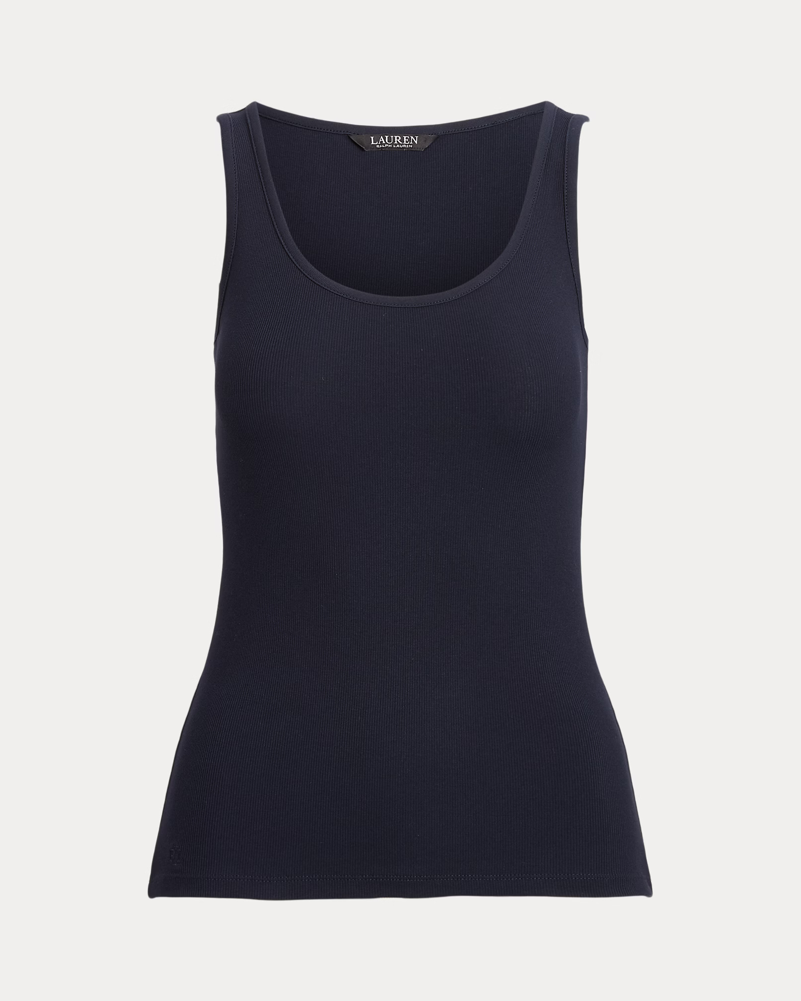 LAUREN RALPH LAUREN - Stretch Cotton Tank Top