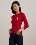 Cable-Knit Cotton Cardigan