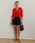 Cable-Knit Cotton Cardigan