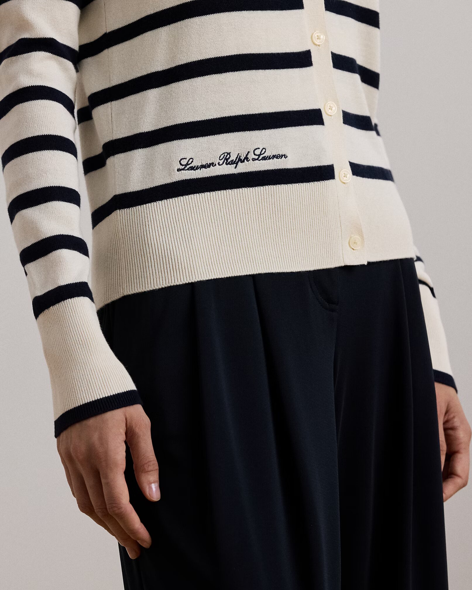 LAUREN RALPH LAUREN - Cotton Modal Cardigan