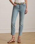 High-Rise Straight Ankle Jean
