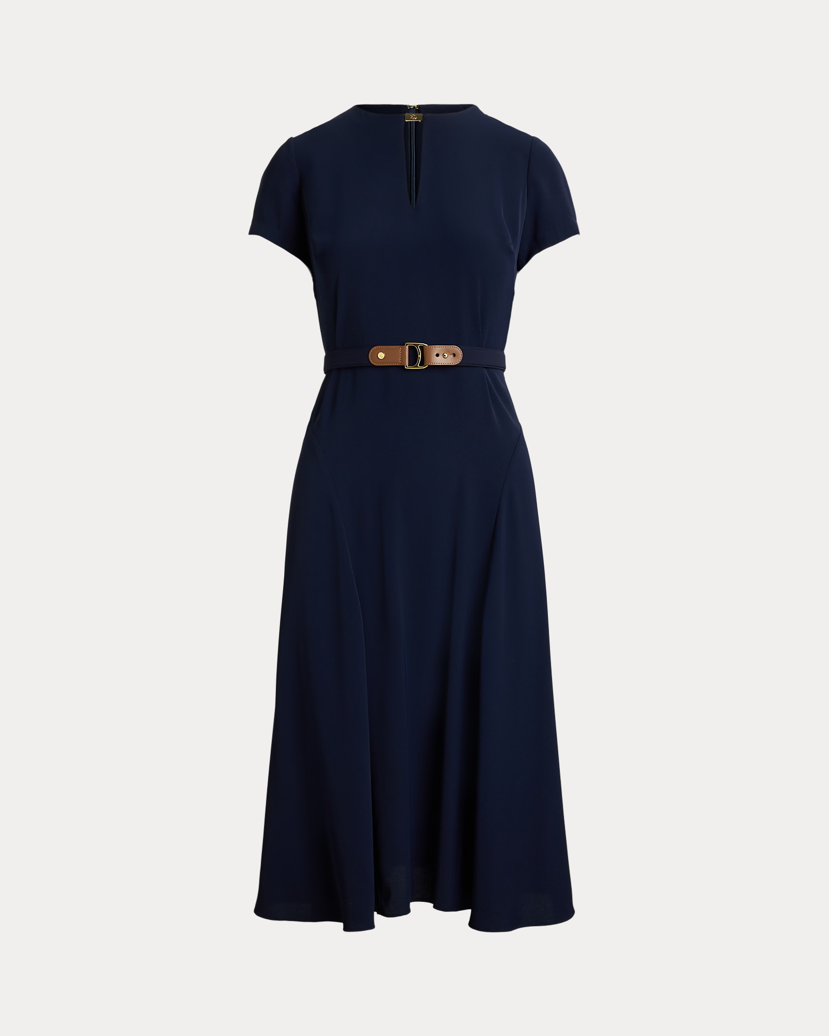 LAUREN RALPH LAUREN - Belted Georgette Dress