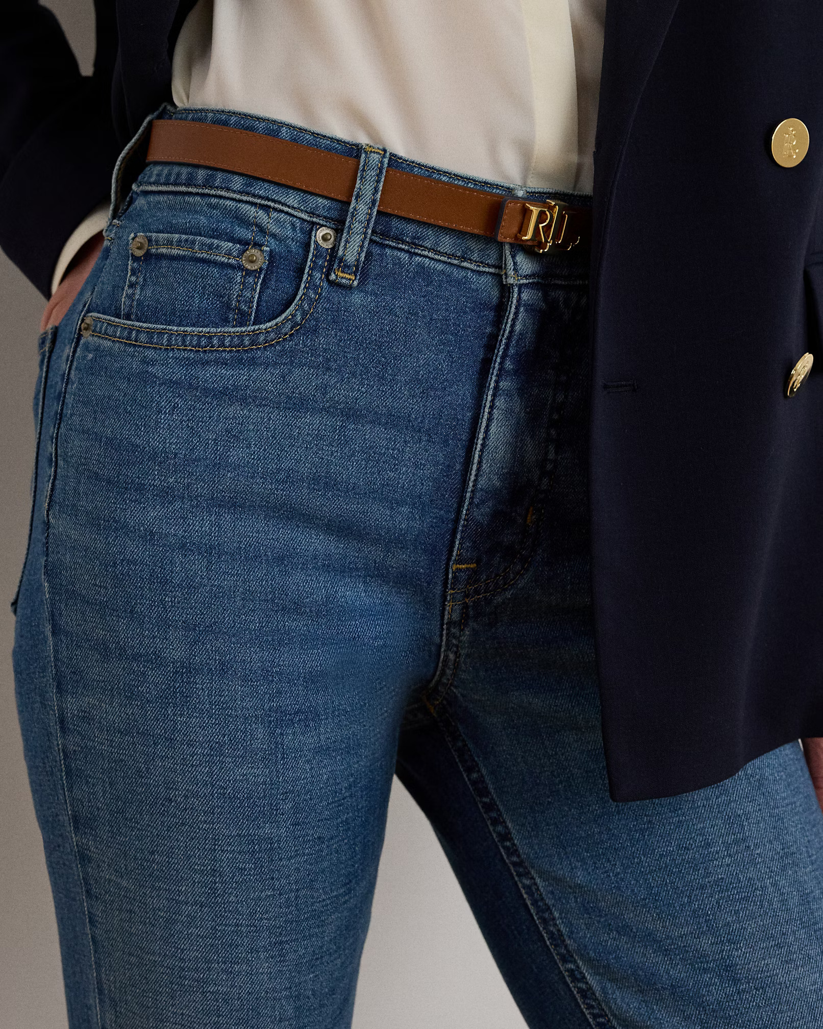 LAUREN RALPH LAUREN - High-Rise Boot Jean