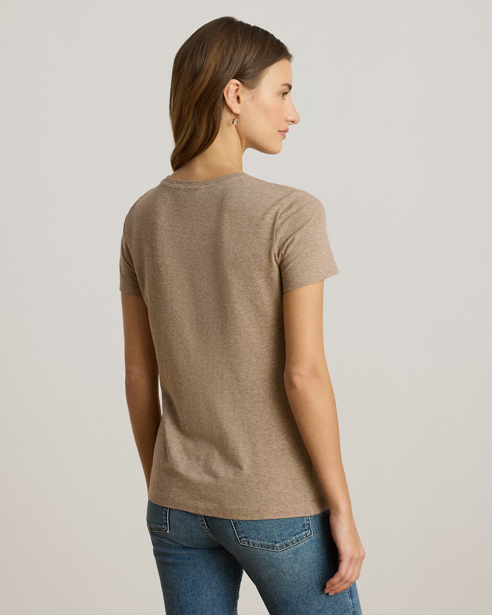 LAUREN RALPH LAUREN - Beaded-Crest Cotton Jersey T-Shirt