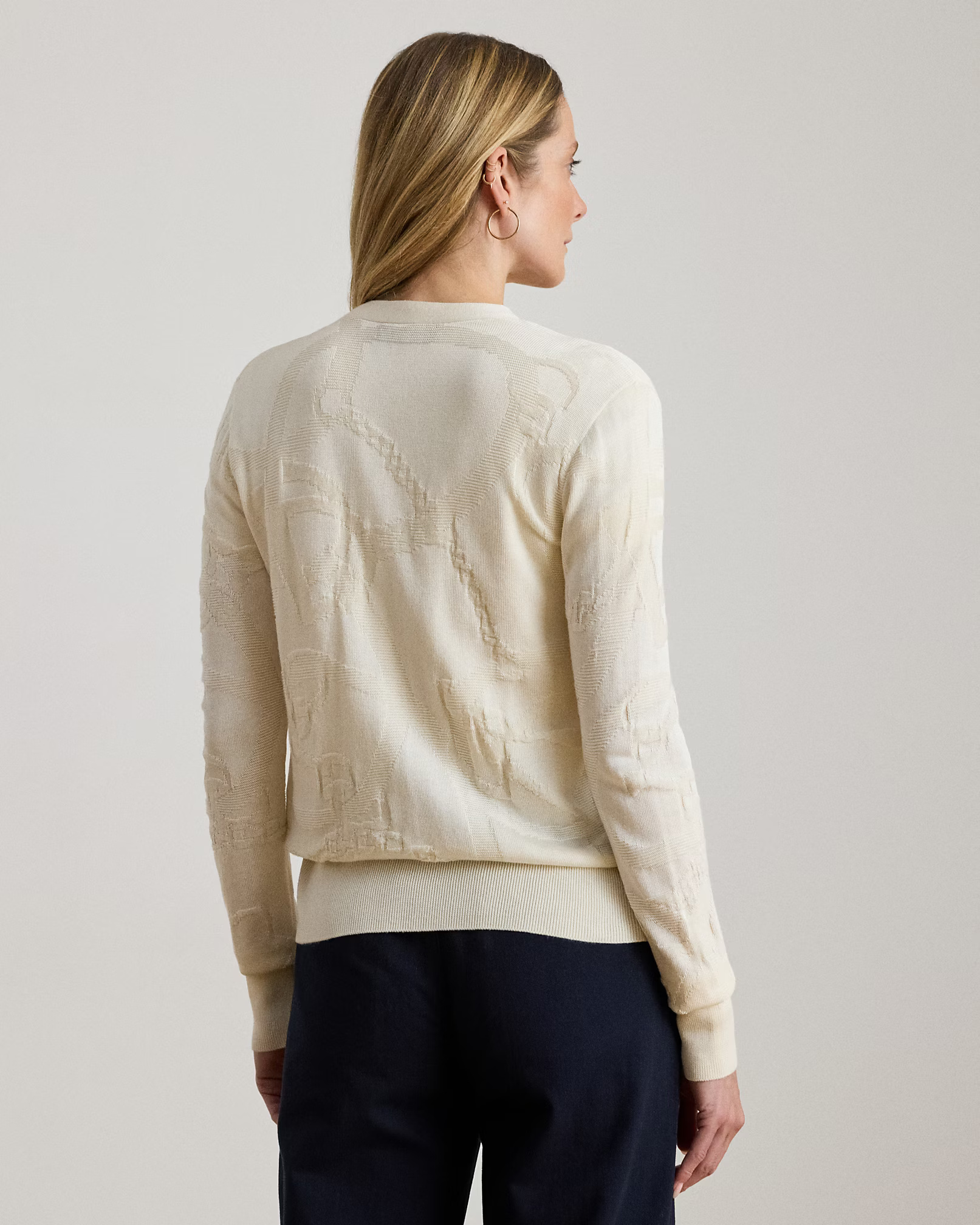 LAUREN RALPH LAUREN - Rayon Cardigan