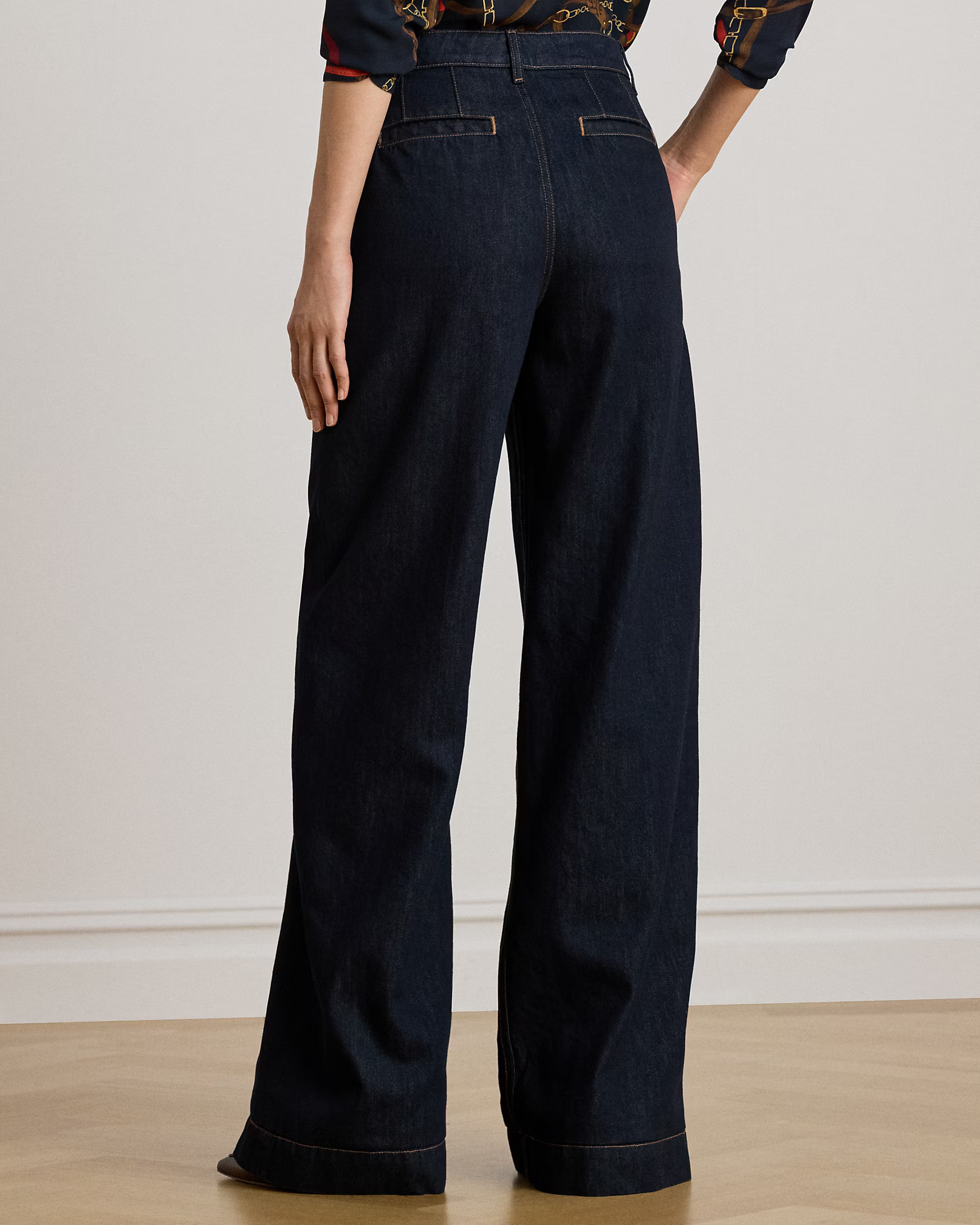 LAUREN RALPH LAUREN - Rigid Denim Jean