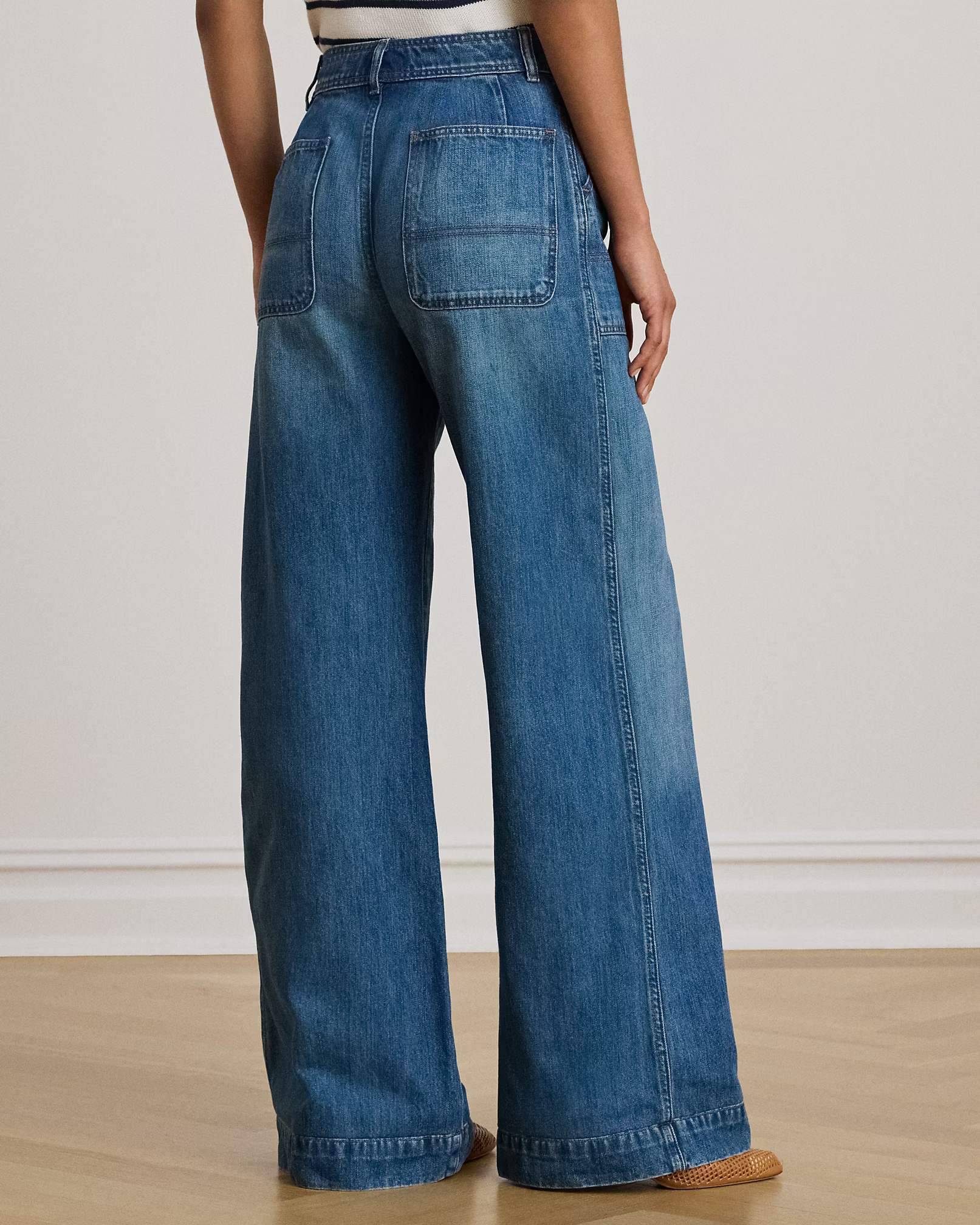 LAUREN RALPH LAUREN - Rigid Denim Jean