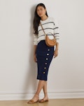 Rib Midi Skirt