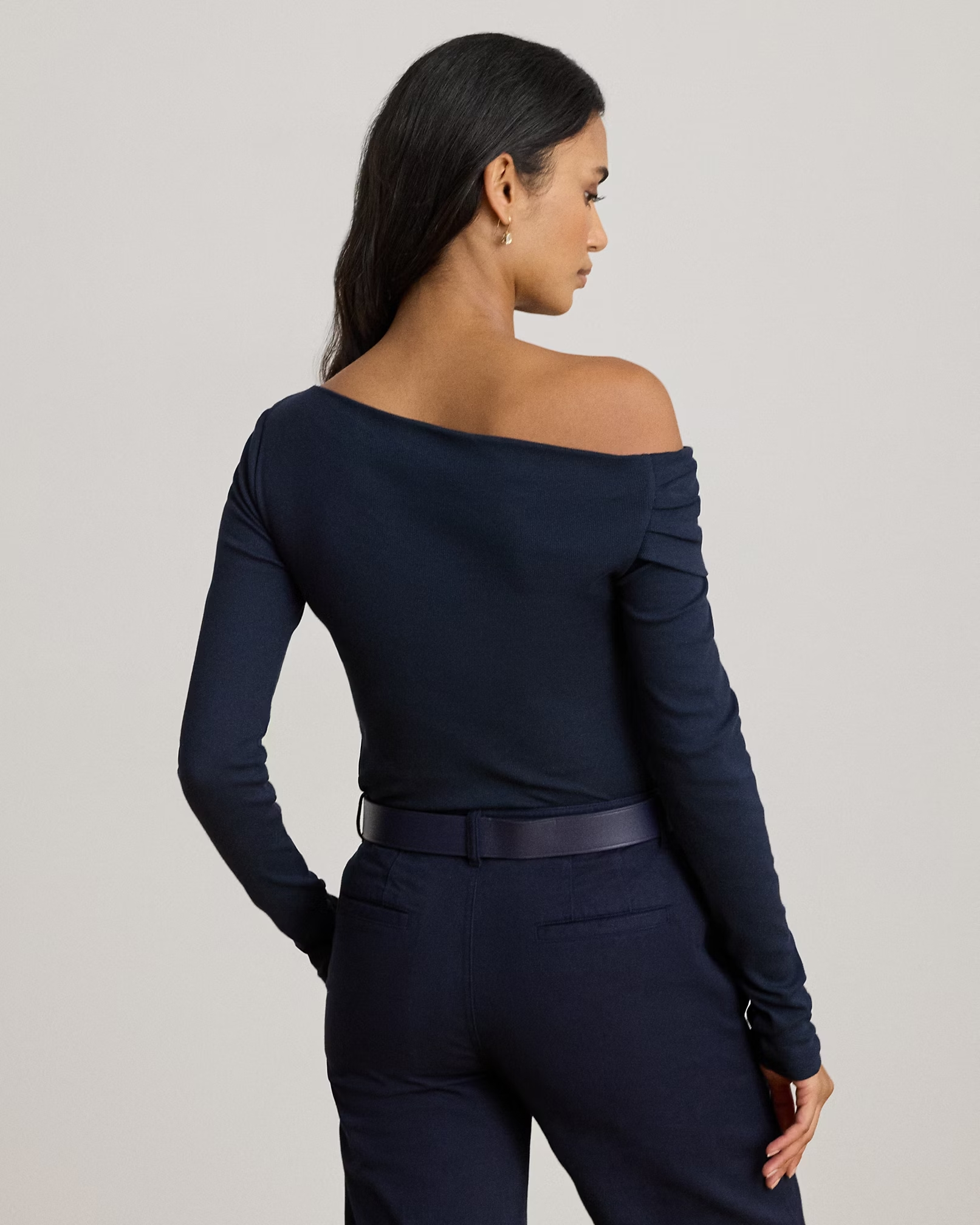 LAUREN RALPH LAUREN - Rib Knit Top