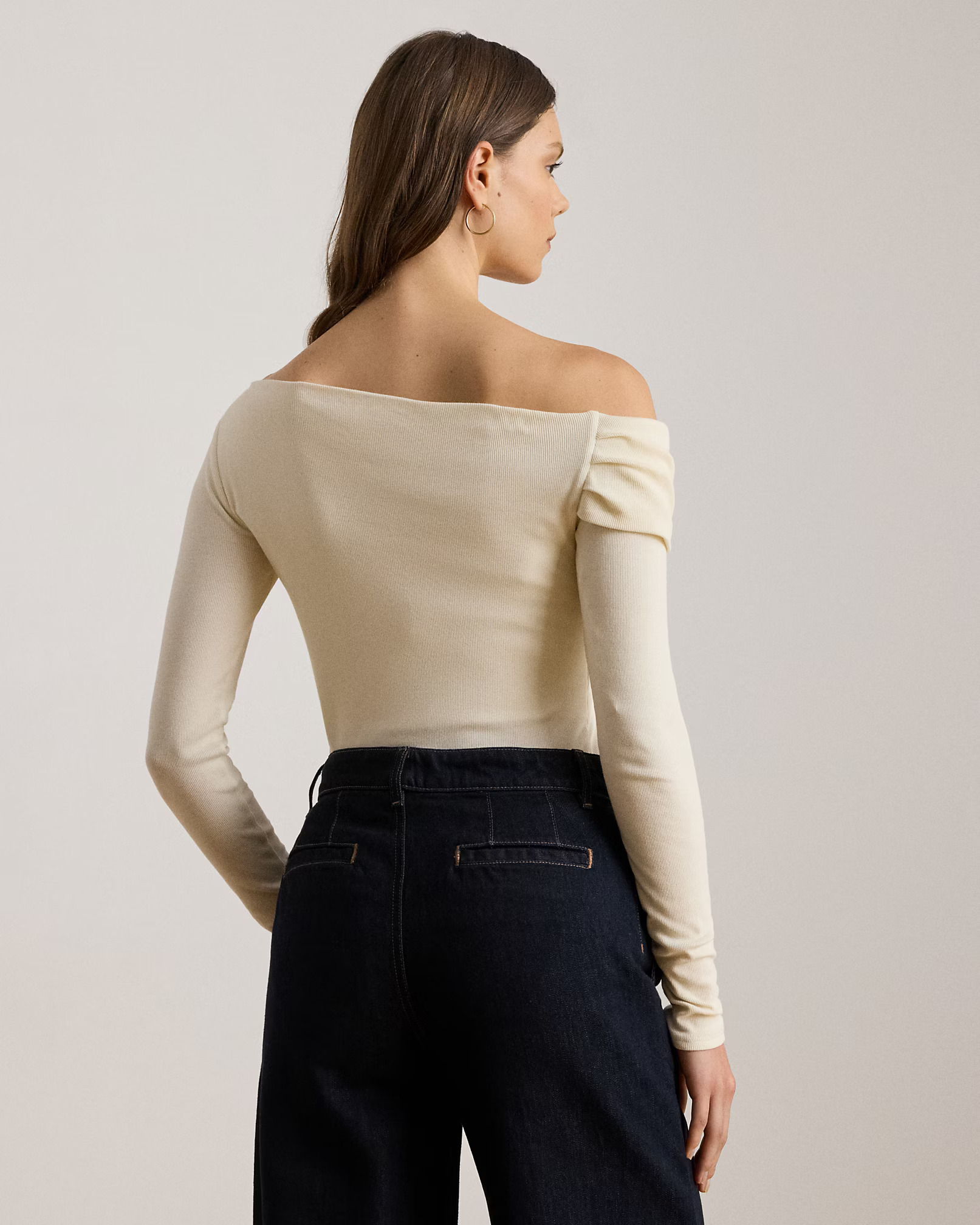 LAUREN RALPH LAUREN - Rib Knit Top