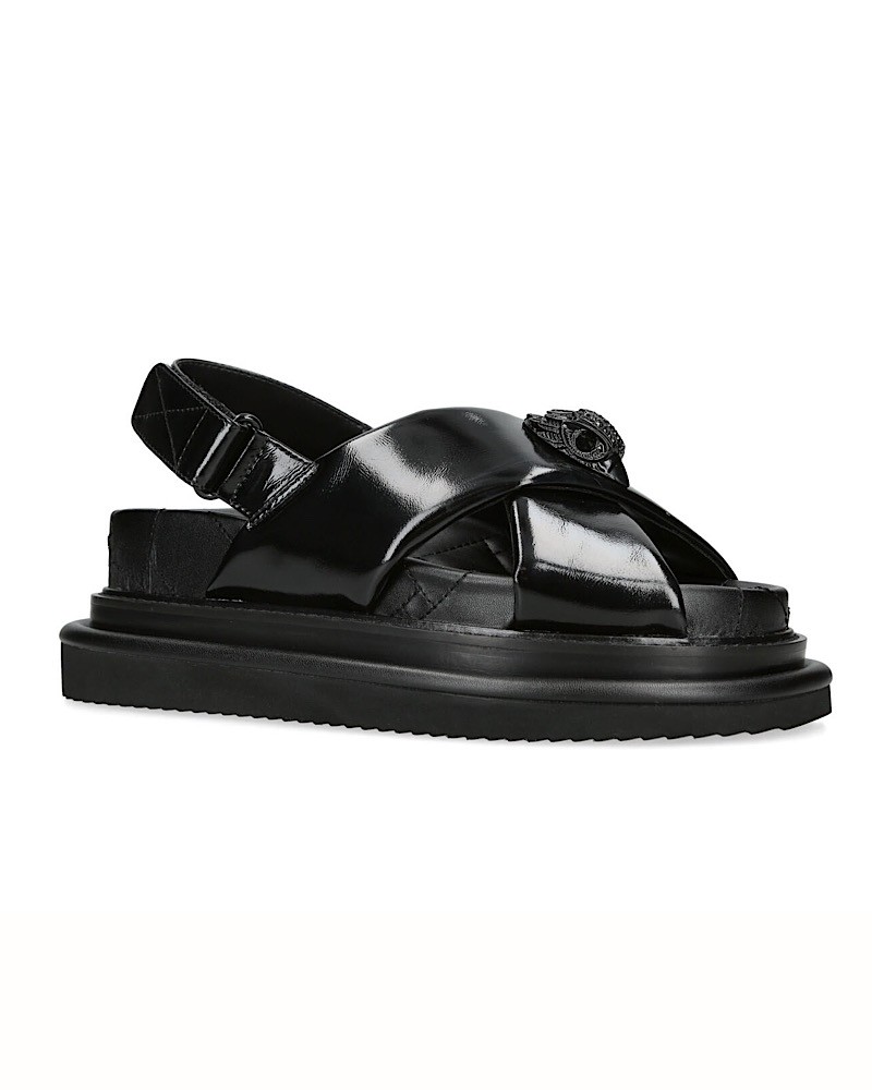 KURT GEIGER - Orson Cross Strap Sandals