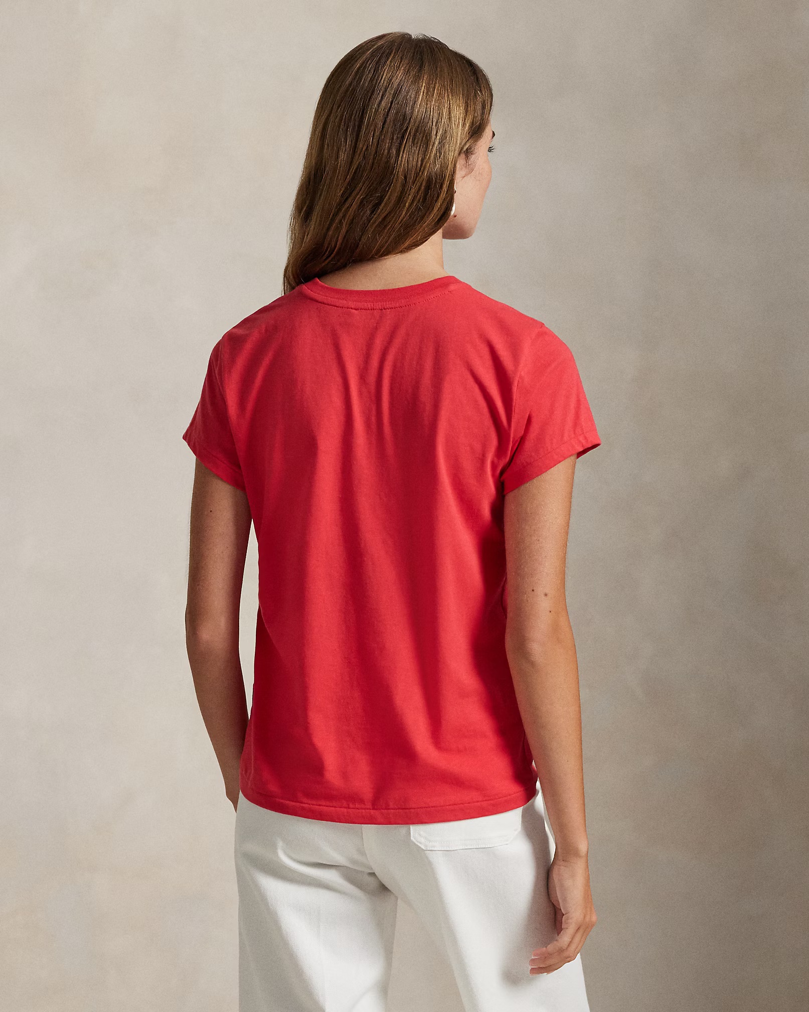 POLO RALPH LAUREN - Cotton Jersey Crewneck T-Shirt