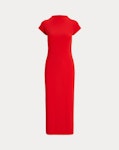 Scoopback Jersey Dress
