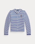 Polo Bear Striped French Terry Cardigan