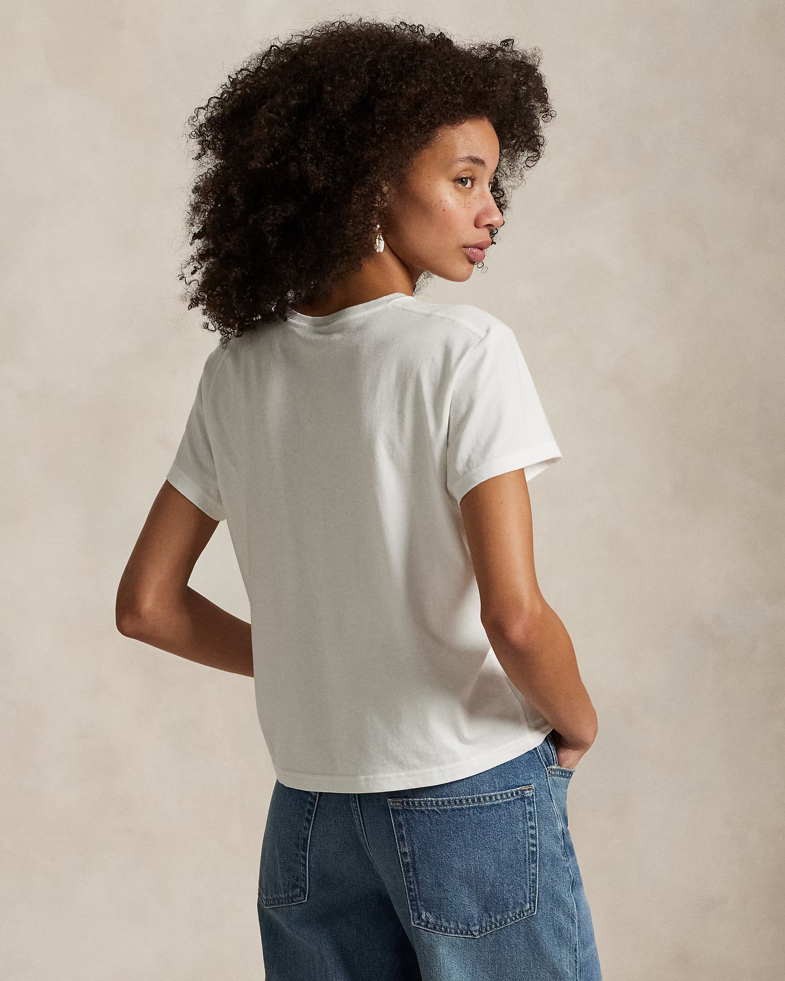 POLO RALPH LAUREN - Classic Shrunken Fit Jersey T-Shirt