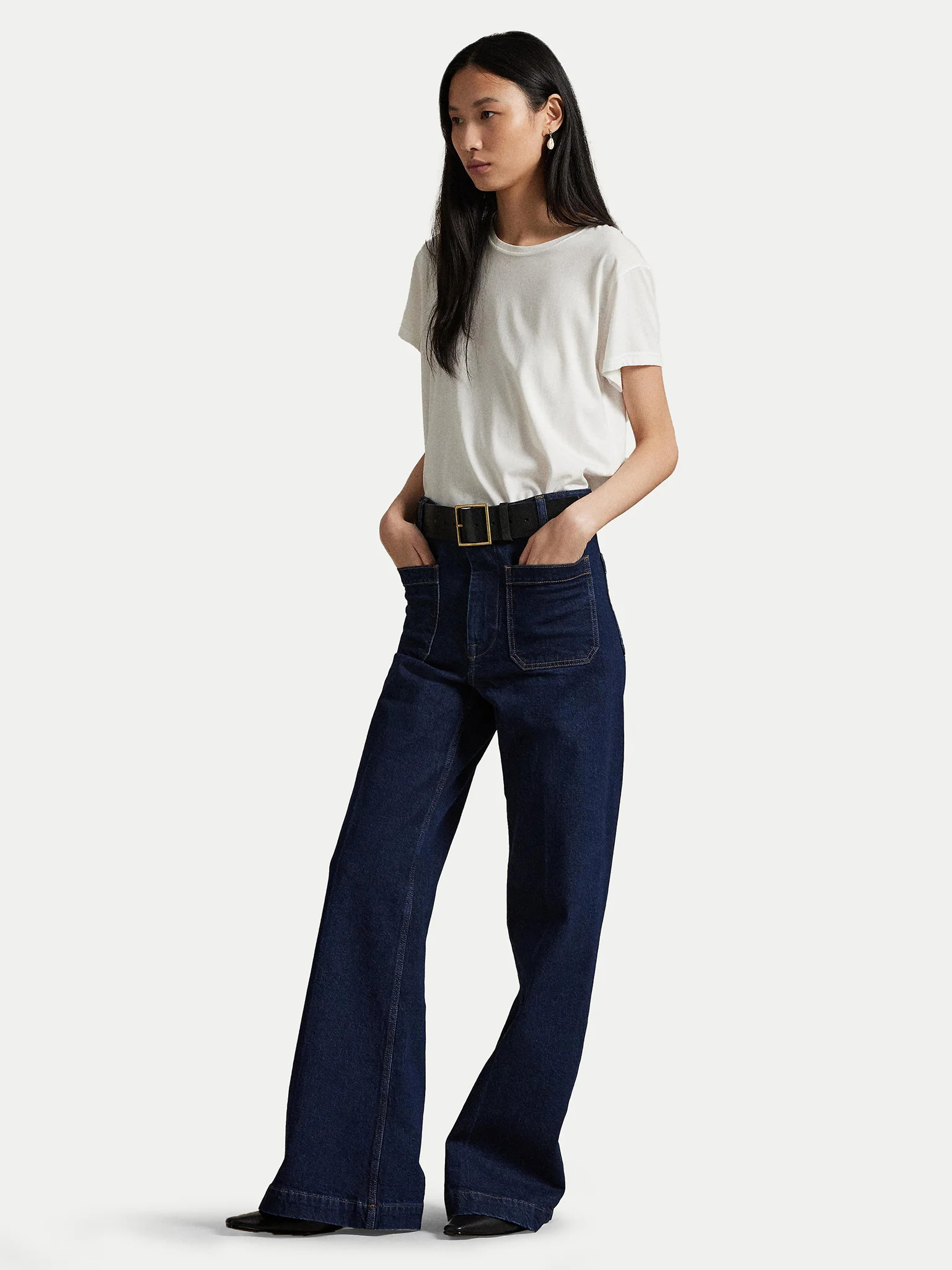 POLO RALPH LAUREN - Woven Flare Pants