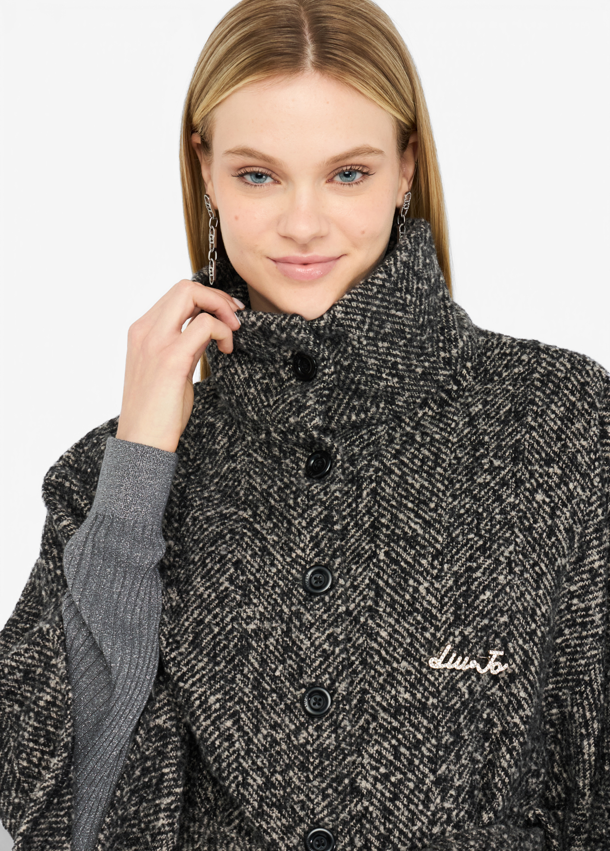 LIU JO - Poncho With Belt