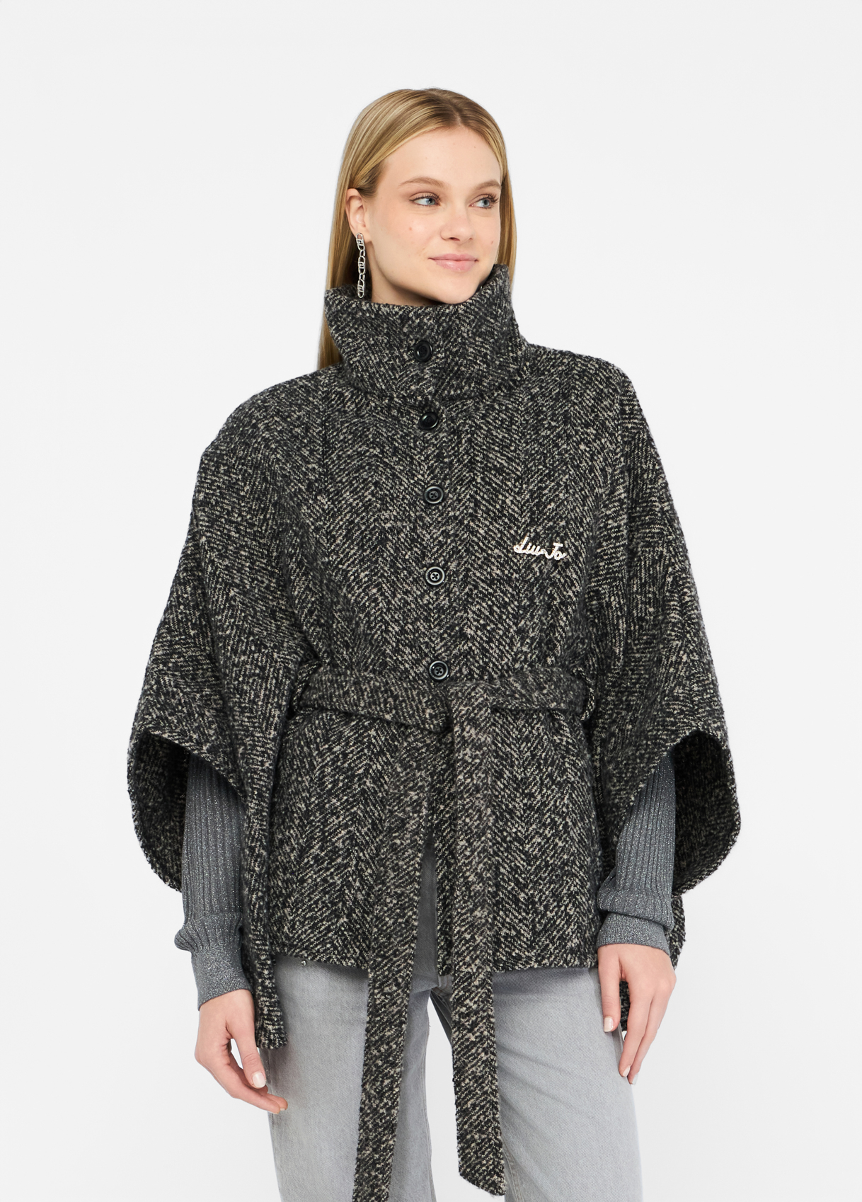 LIU JO - Poncho With Belt