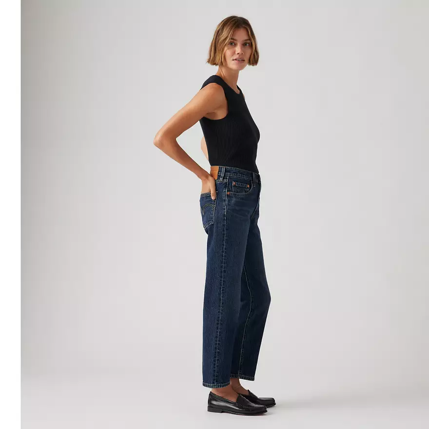 LEVI'S - 501® Crop Dark Indigo- Worn In