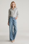 Long Sleeved Cotton Printed Shirt