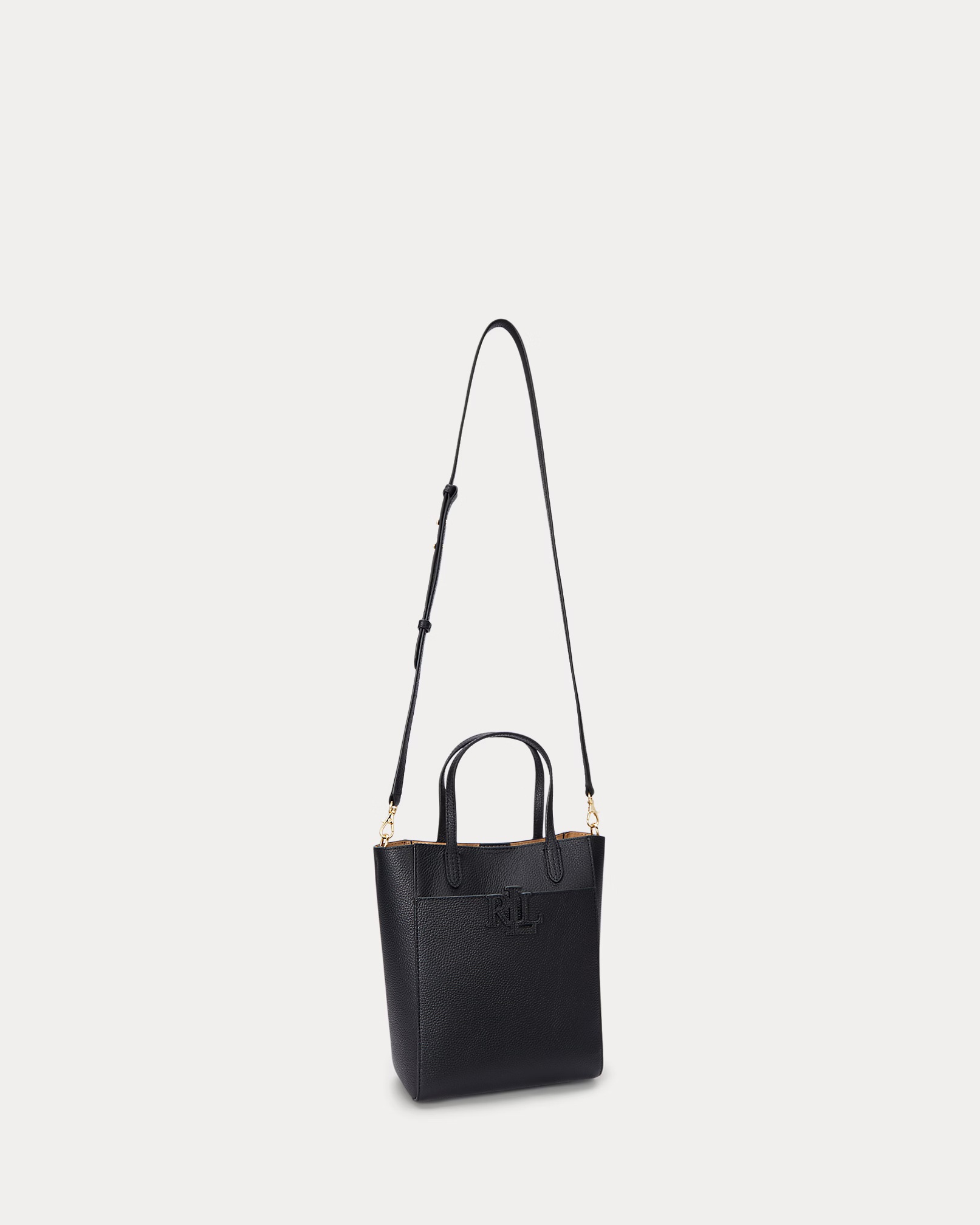 LAUREN RALPH LAUREN - Pebbled Leather Small Cameryn Tote Bag