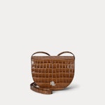 Croc-Embossed Medium Witley Crossbody