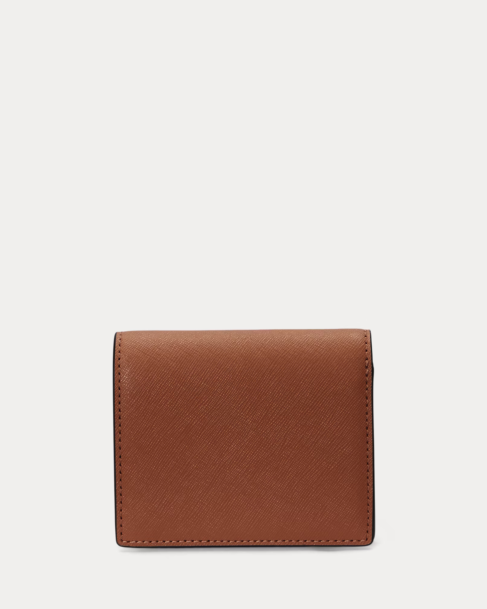 LAUREN RALPH LAUREN - Crosshatch Leather Compact Wallet