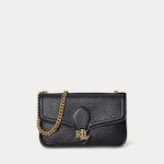 Pebbled Leather Bradley Crossbody Wallet