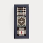 Fair Isle and Plaid 3-Sock Gift Set