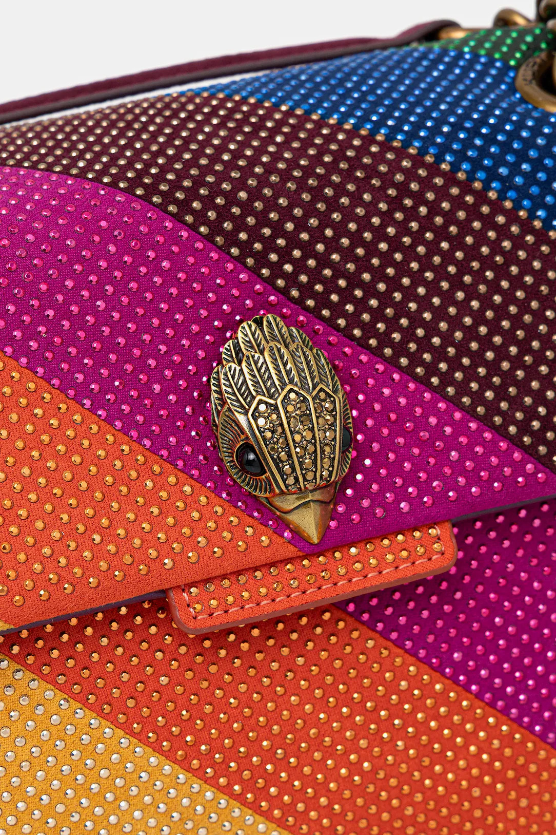 KURT GEIGER - Fabric Kensington Bag L