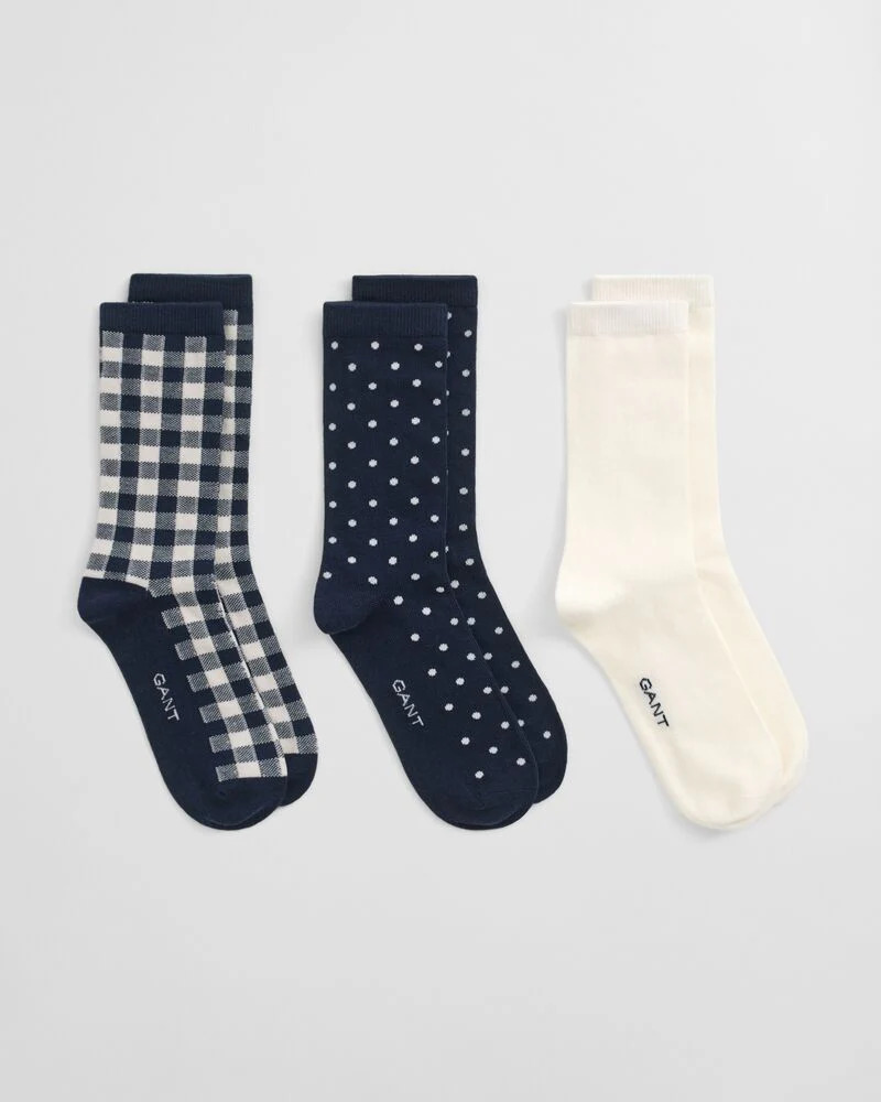 GANT - Dot And Gingham Check Socks