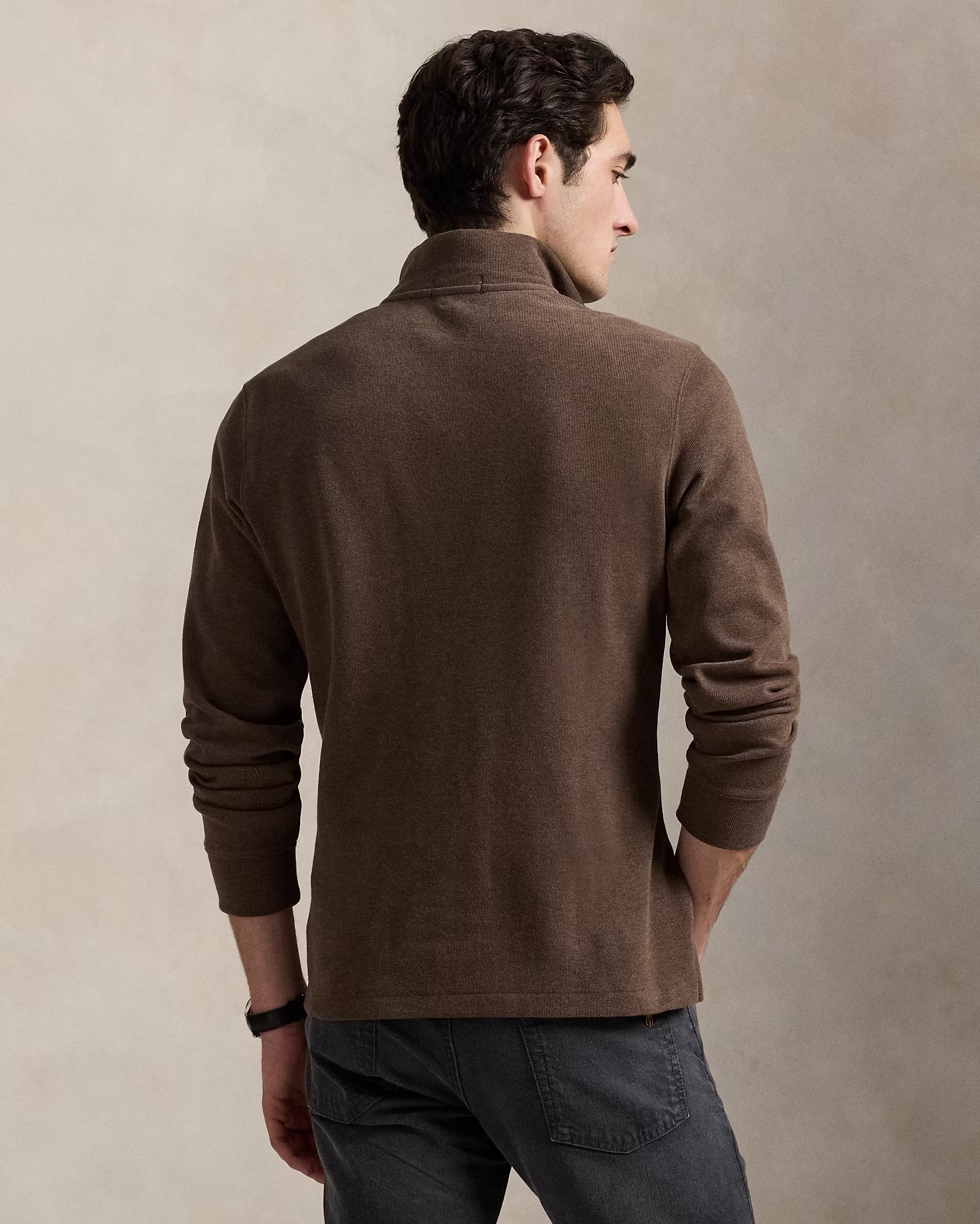 POLO RALPH LAUREN - Estate-Rib Quarter-Zip Pullover