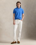 Custom Slim Fit Mesh Polo Shirt