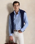 Slim Fit Stretch Poplin Shirt