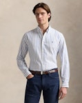Slim Fit Striped Oxford Shirt