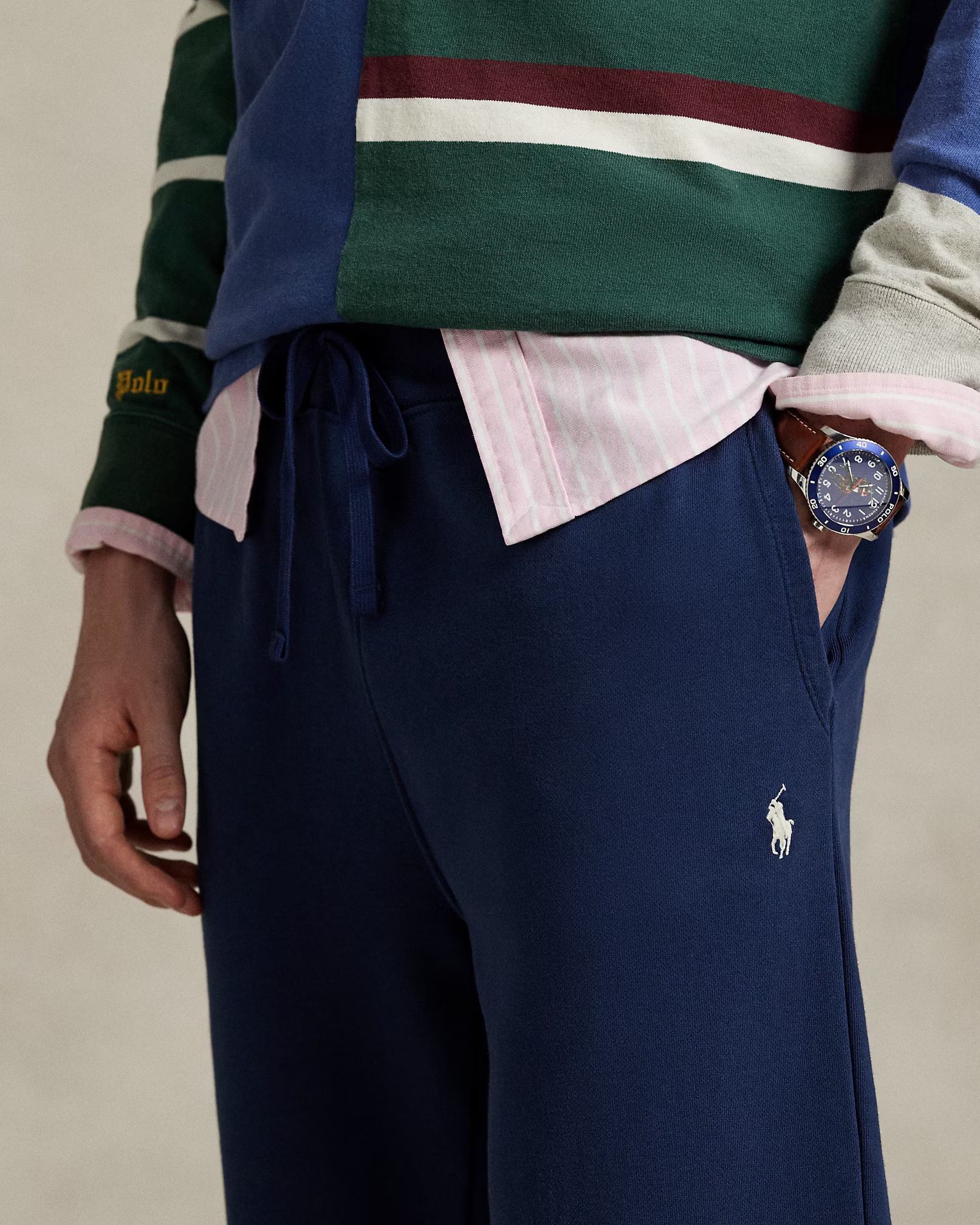 POLO RALPH LAUREN - Loopback Fleece Drawstring Trouser