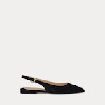 Londyn Suede Slingback Flat