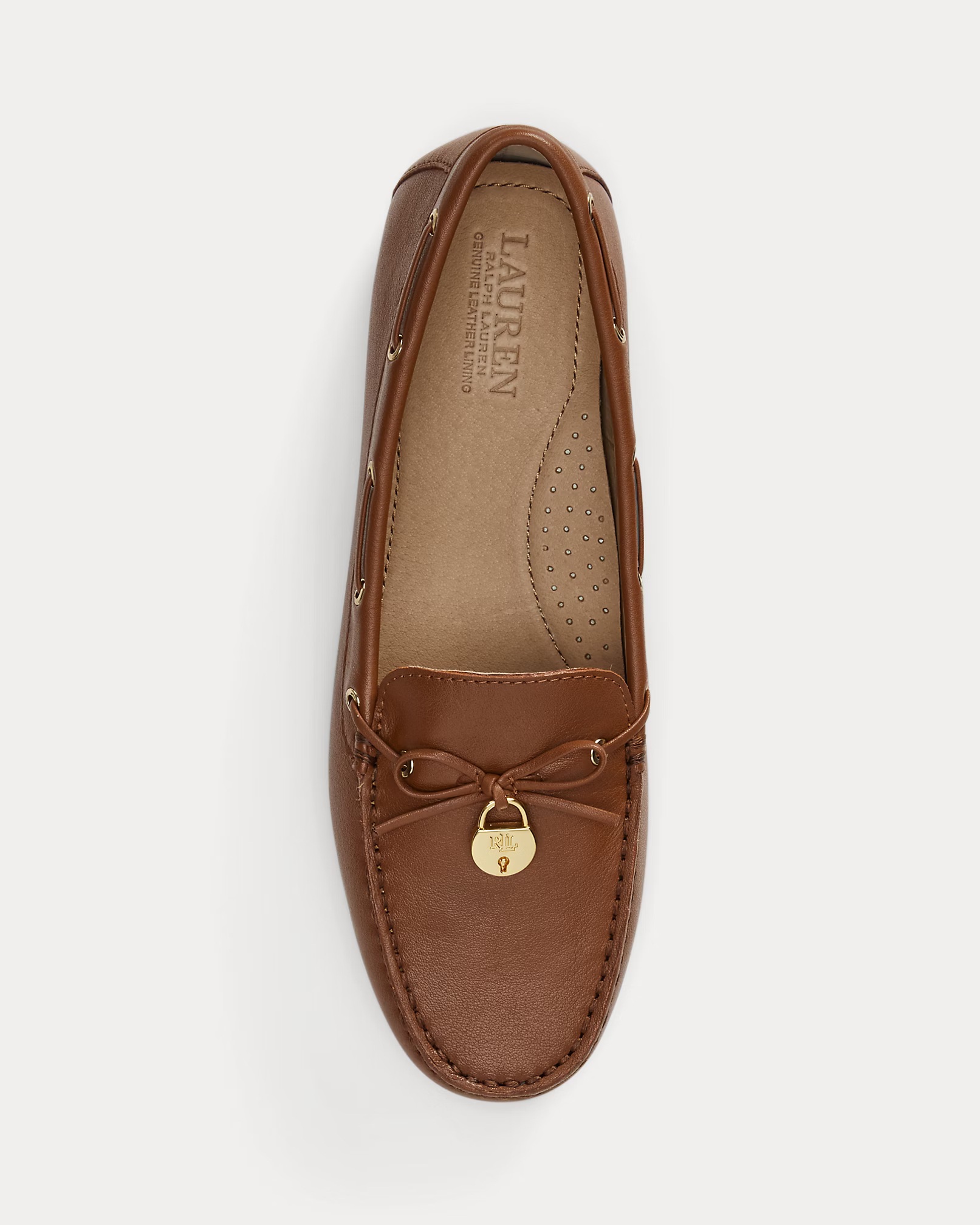 LAUREN RALPH LAUREN - Wylie Nappa Leather Driver
