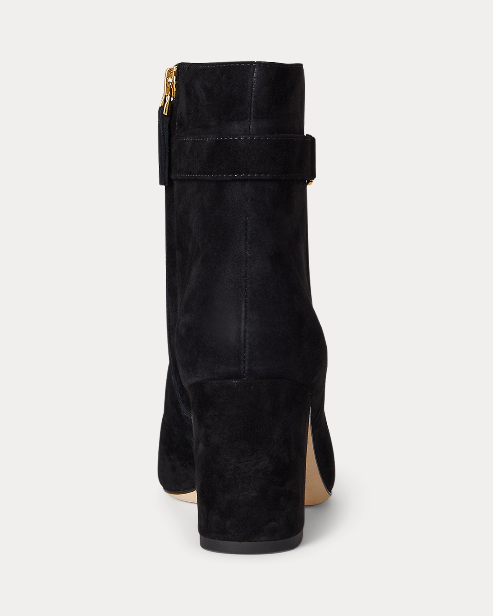 LAUREN RALPH LAUREN - Kellie Suede Bootie Heel
