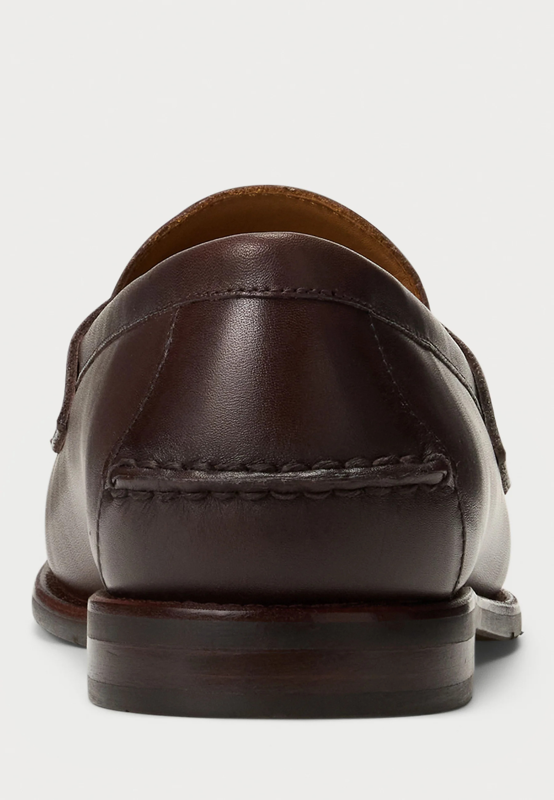 POLO RALPH LAUREN - Alston Burnished Leather Penny Loafer