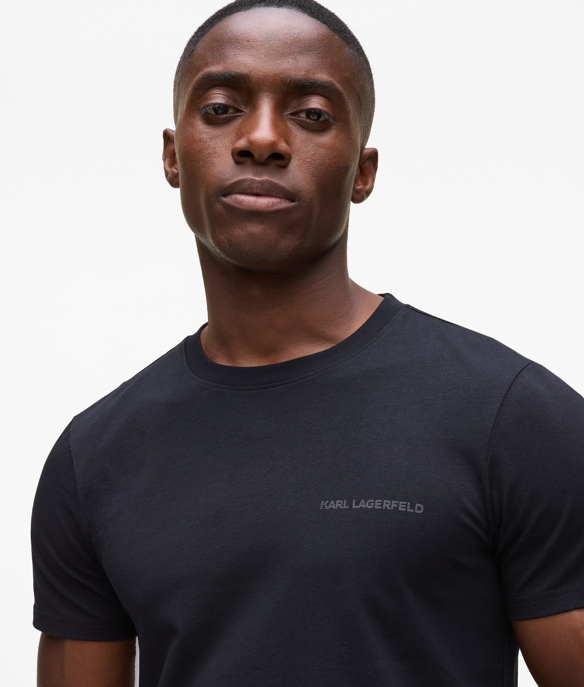 KARL LAGERFELD - Elongated Logo T-shirt 2 Pack