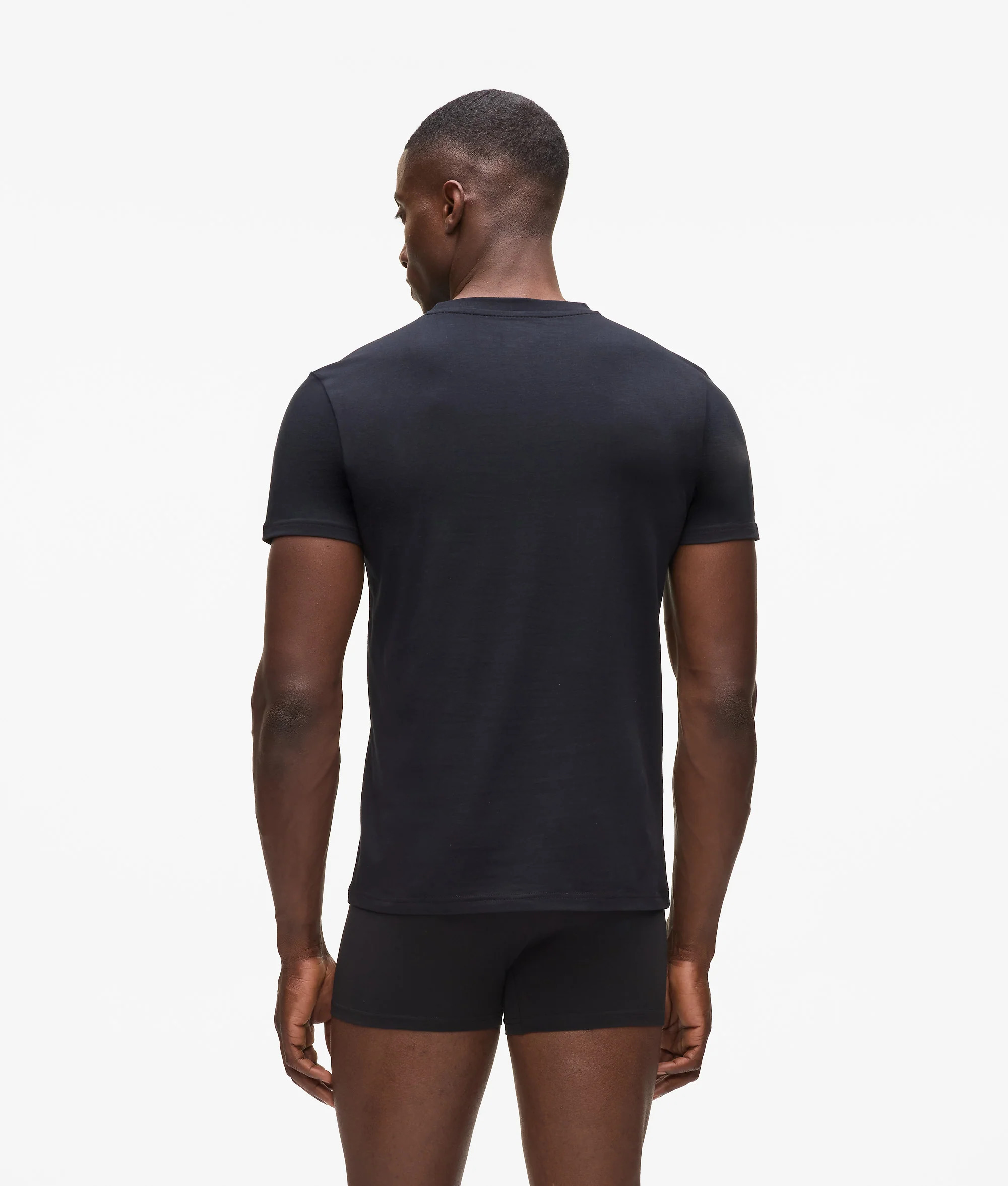 KARL LAGERFELD - Elongated Logo T-shirt 2 Pack