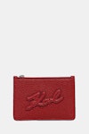 Karl Skuare Zip Cardholder Grainy
