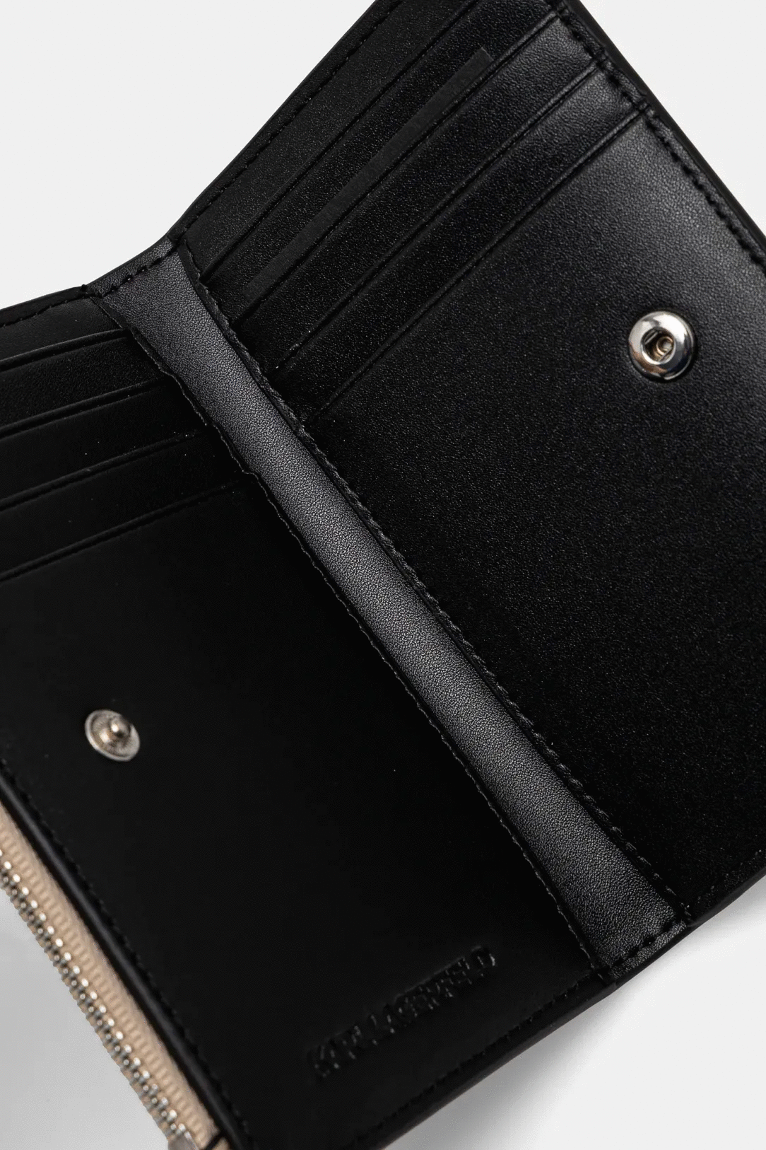 KARL LAGERFELD - Karl Signature Slim Bifold Wallet