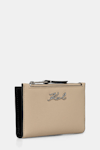 Karl Signature Slim Bifold Wallet