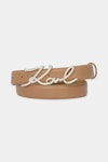 Leather K/Signature H2.5 Belt