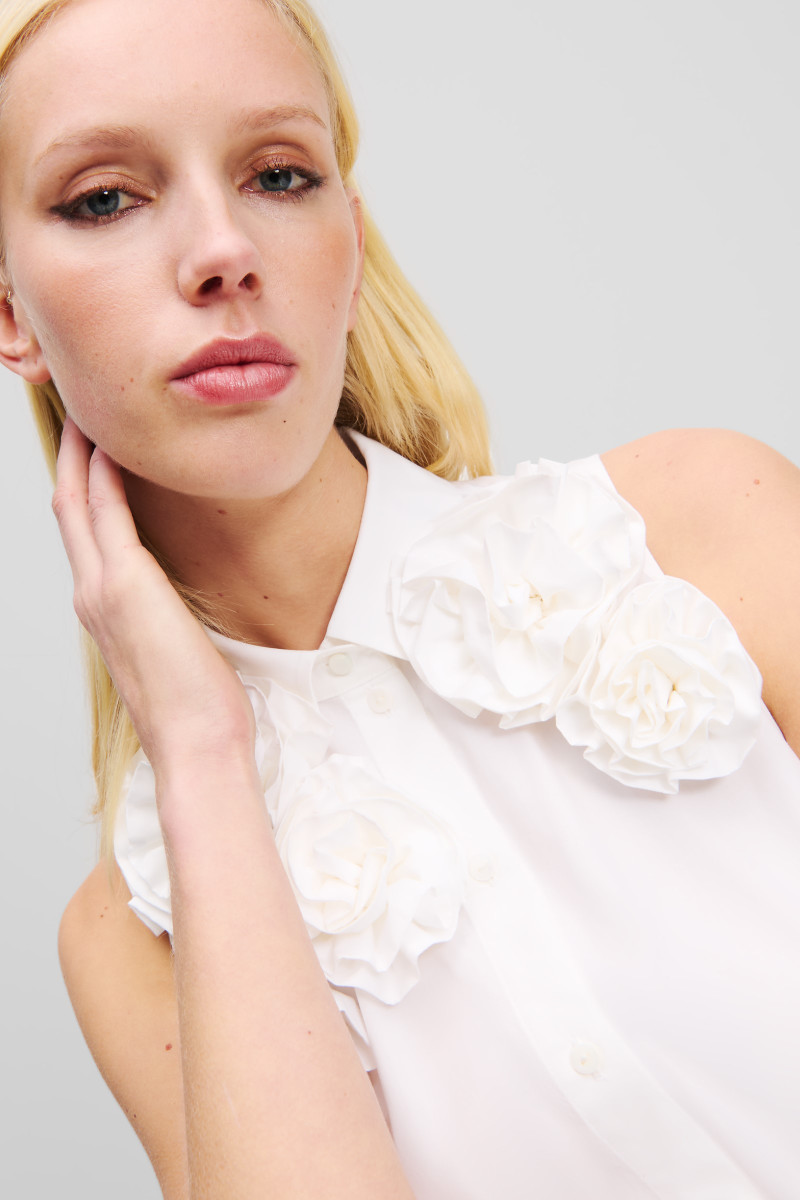 KARL LAGERFELD - Flower Shirt Dress