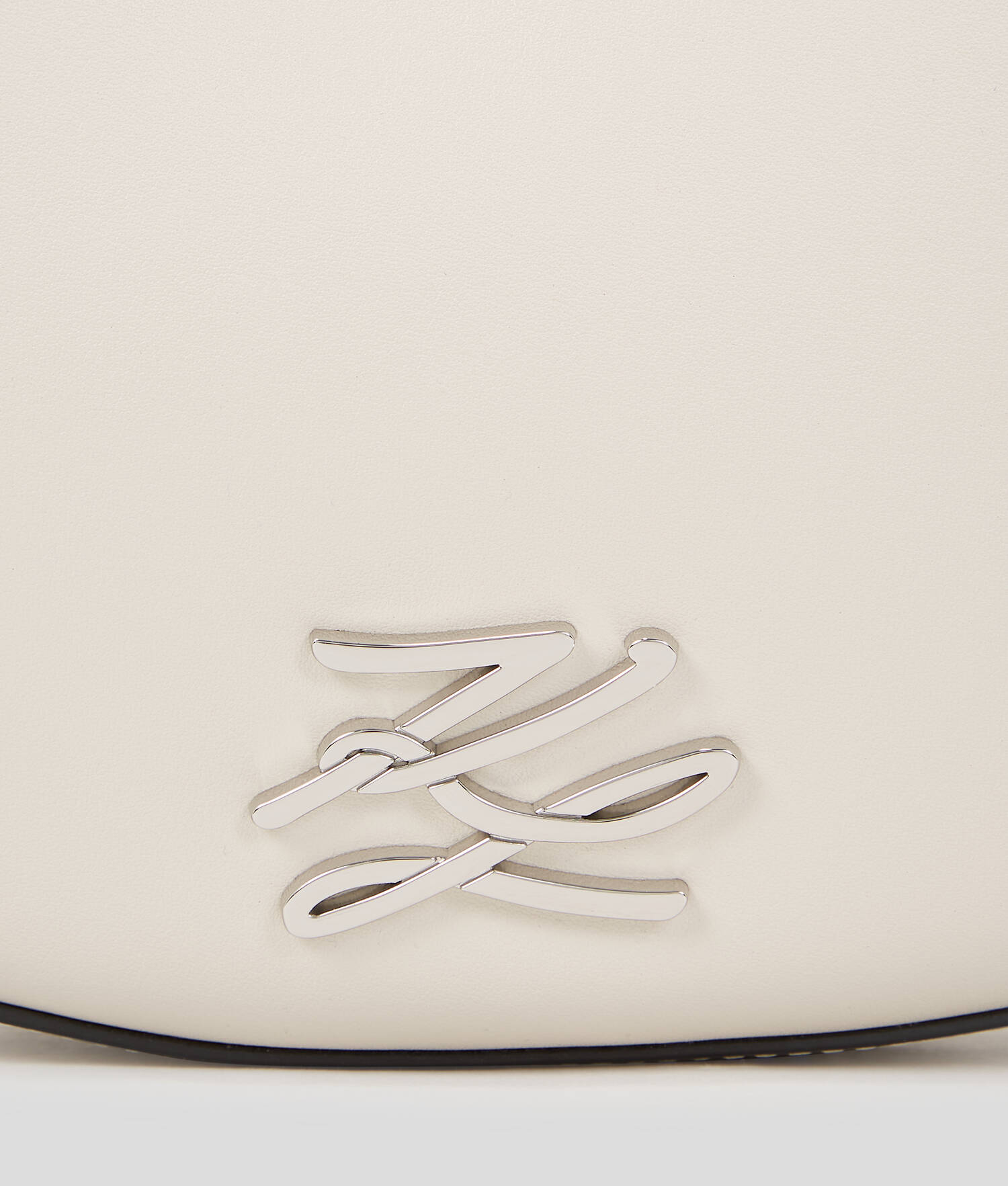 KARL LAGERFELD - Autograph Moon Shoulder Bag
